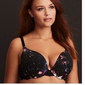 NEW Torrid Galaxy Push-Up Plunge Bra